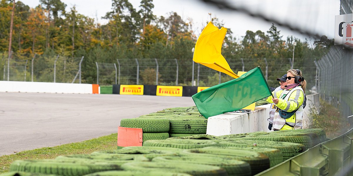 Sportwarte der Streckensicherung